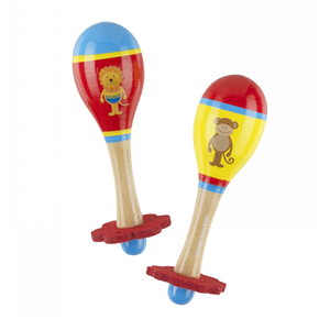 OT Lion & Monkey Maracas Set